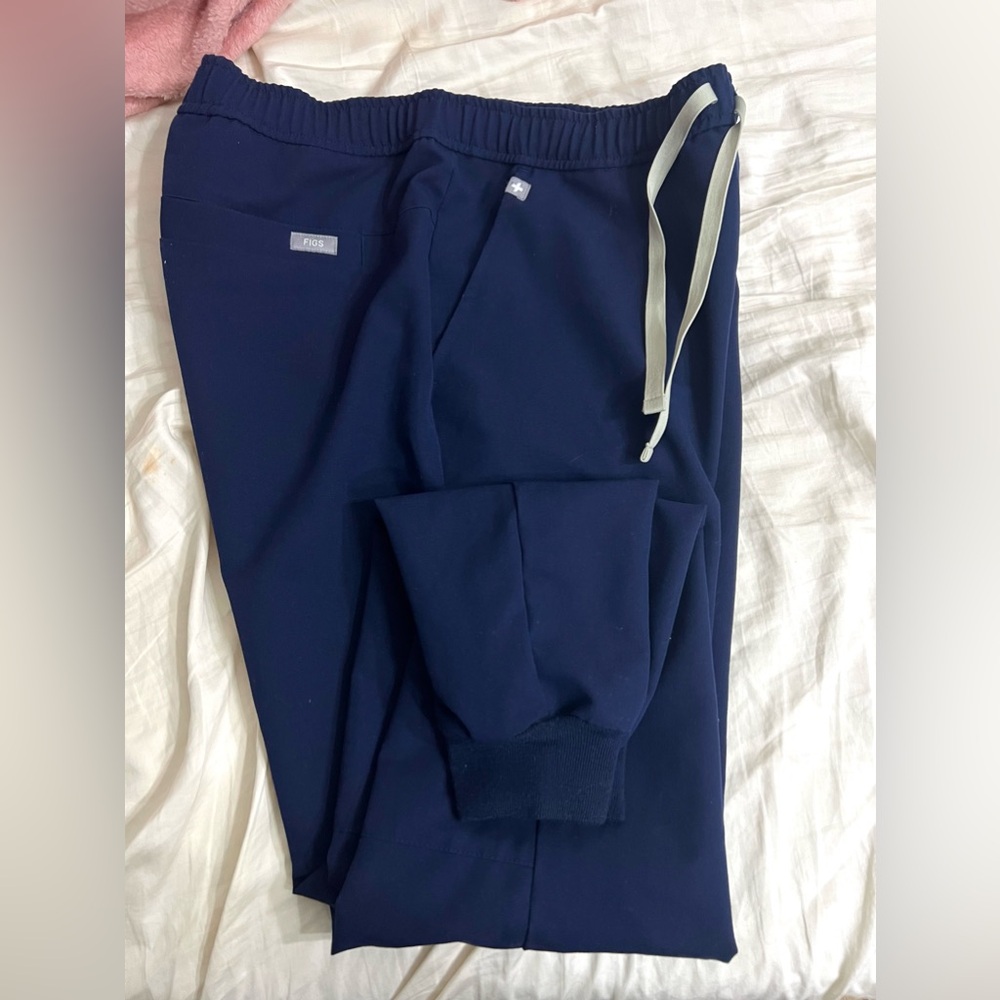 Tansen Jogger Scrub Pants - Navy - Size Medium